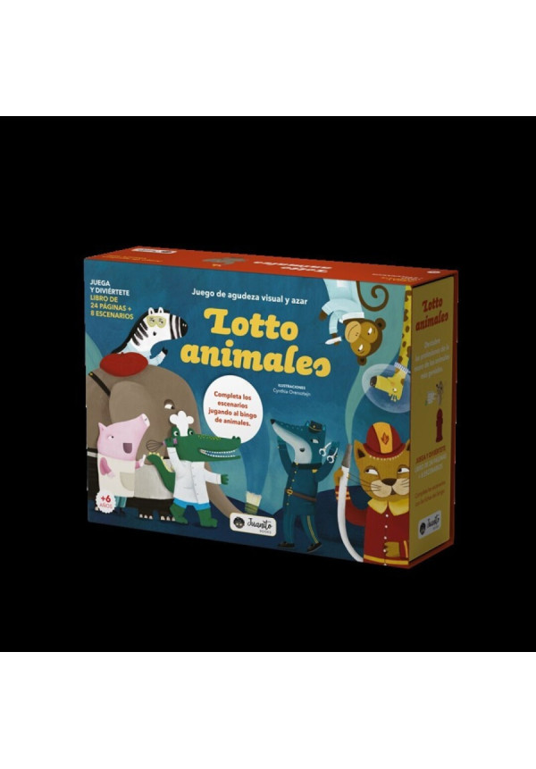 LOTTO ANIMALES - BINGO MANOLITO BOOKS