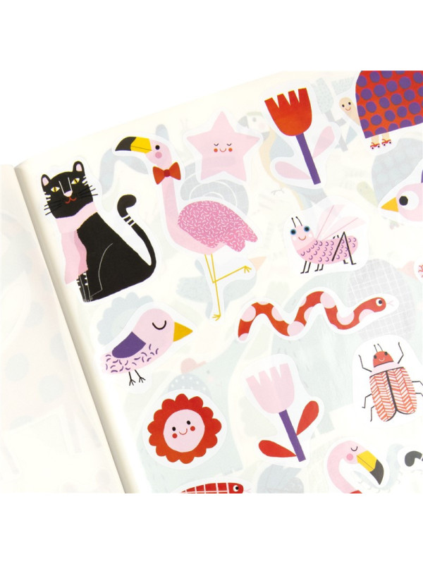 Cuaderno 300 pegatinas Toupitis MOULIN ROTY