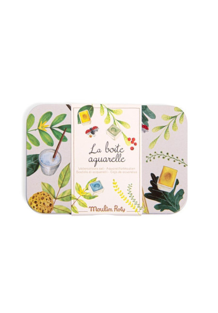 Caja de acuarelas El Jardín MOULIN ROTY
