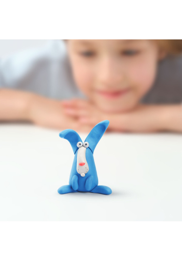 Plastilina interactiva Animales (15 botes) HEY CLAY