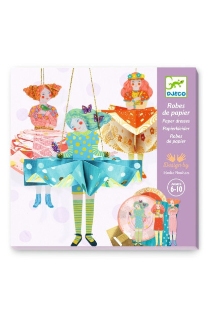 Papel creativo Vestidos DJECO