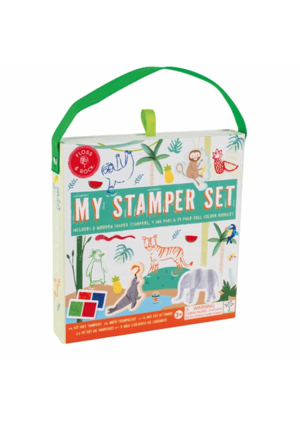 MI SET DE TAMPONES JUNGLE FLOSS&ROCK