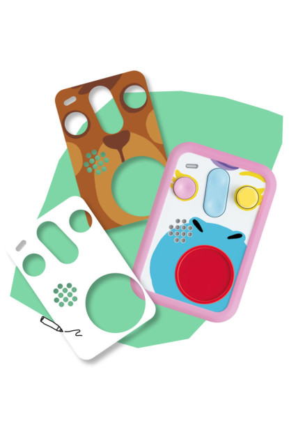 Funda protectora Patapum rosa FABA+
