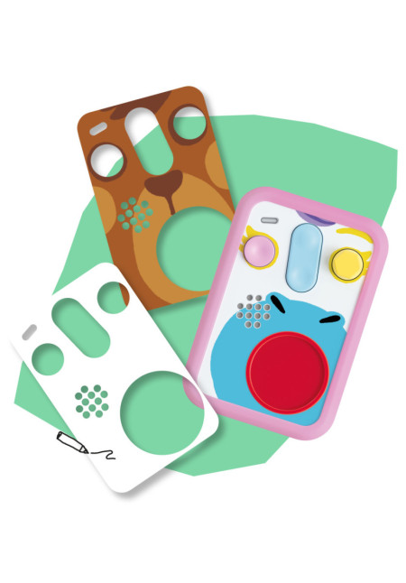 Funda protectora Patapum rosa FABA+