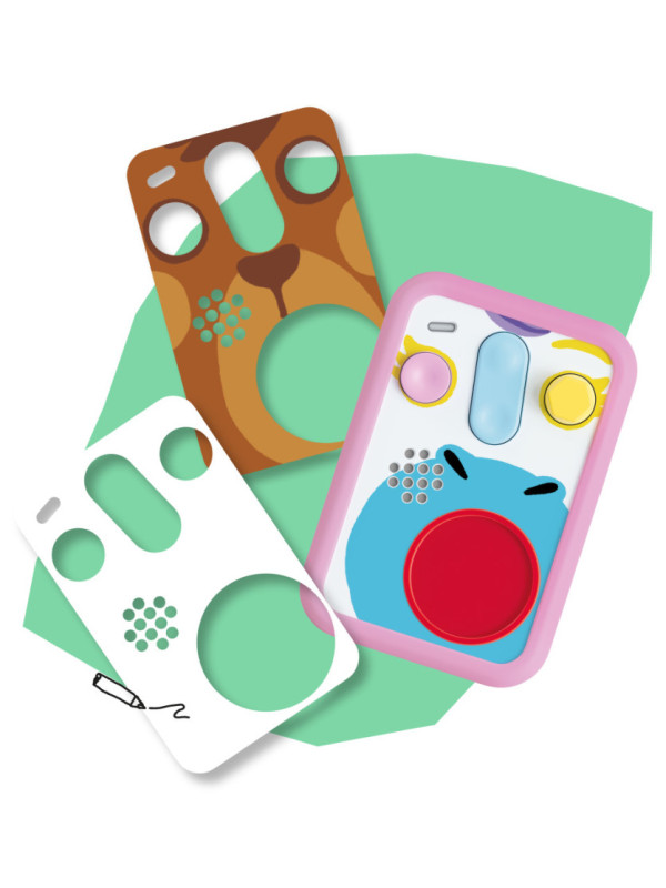 Funda protectora Patapum rosa FABA+