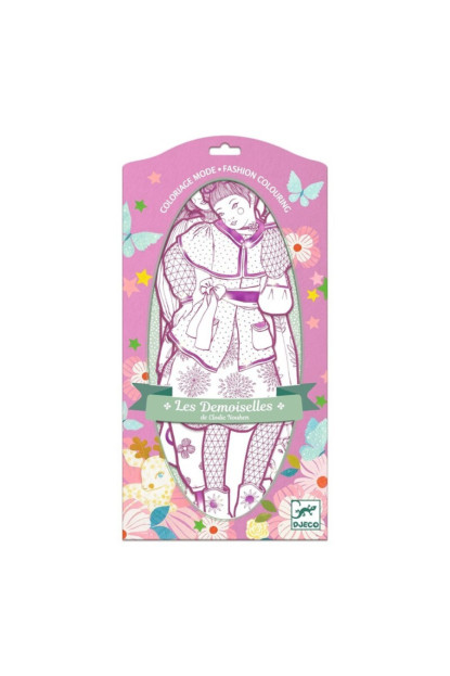 Figuras para colorear Rosemary & sus amigas DJECO
