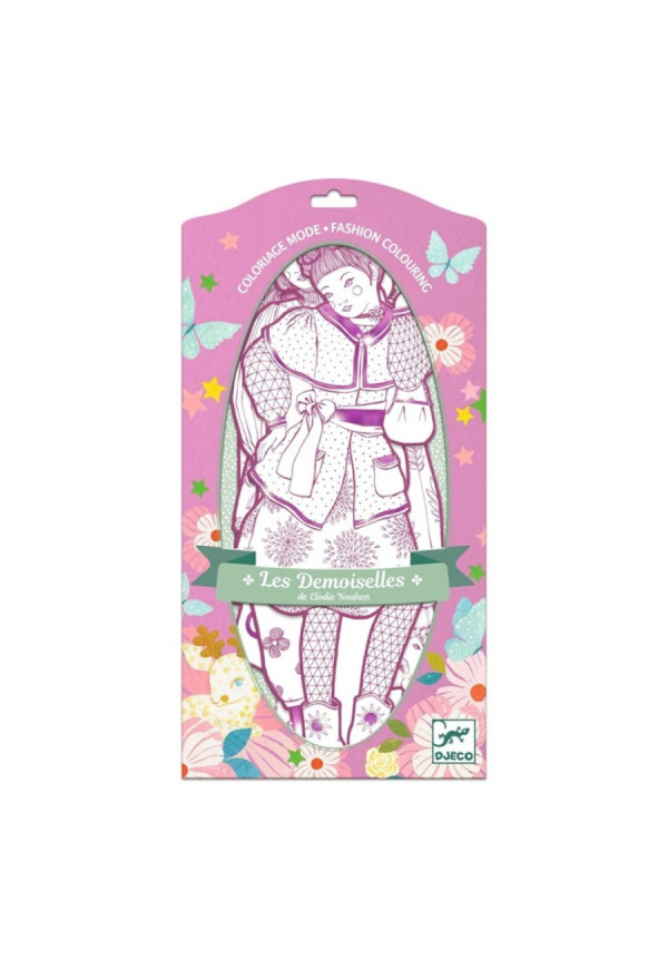 Figuras para colorear Rosemary & sus amigas DJECO