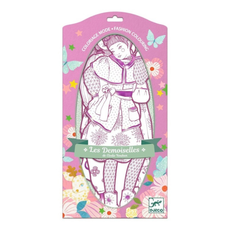 Figuras para colorear Rosemary & sus amigas DJECO