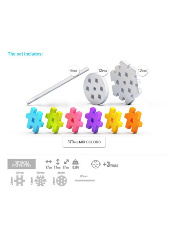 MELI BASIC CONSTRUCTOR 400 PIEZAS