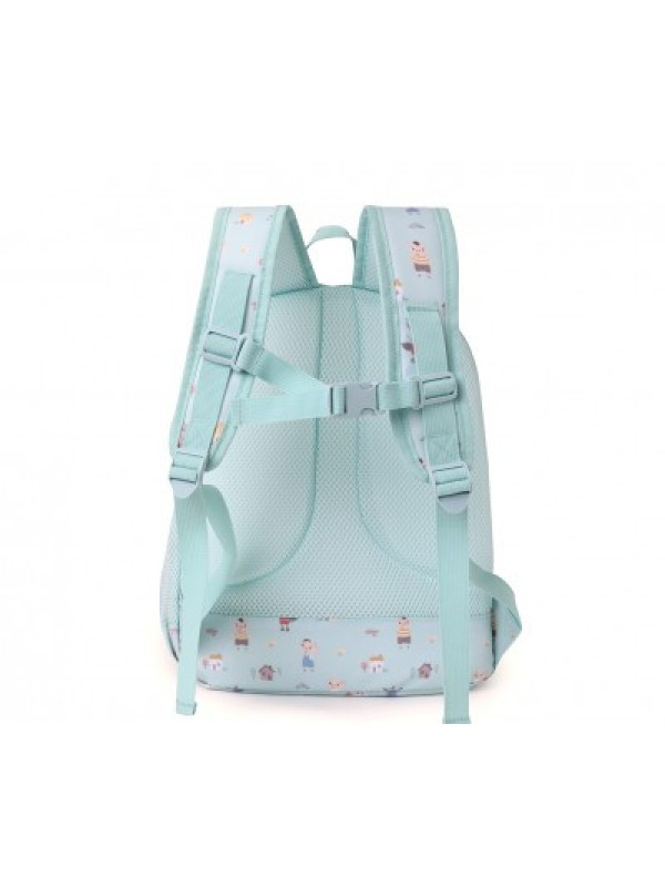 Mochila Mediana The Three Little Pigs + Llavero