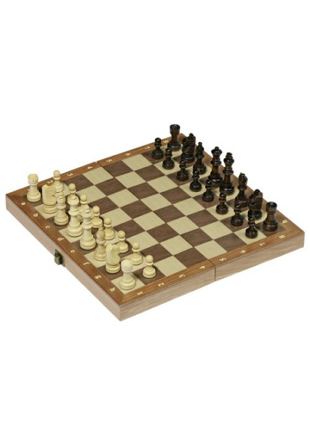 Ajedrez en caja de madera GOKI