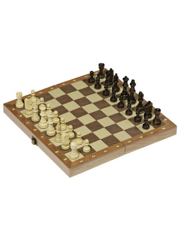 Ajedrez en caja de madera GOKI