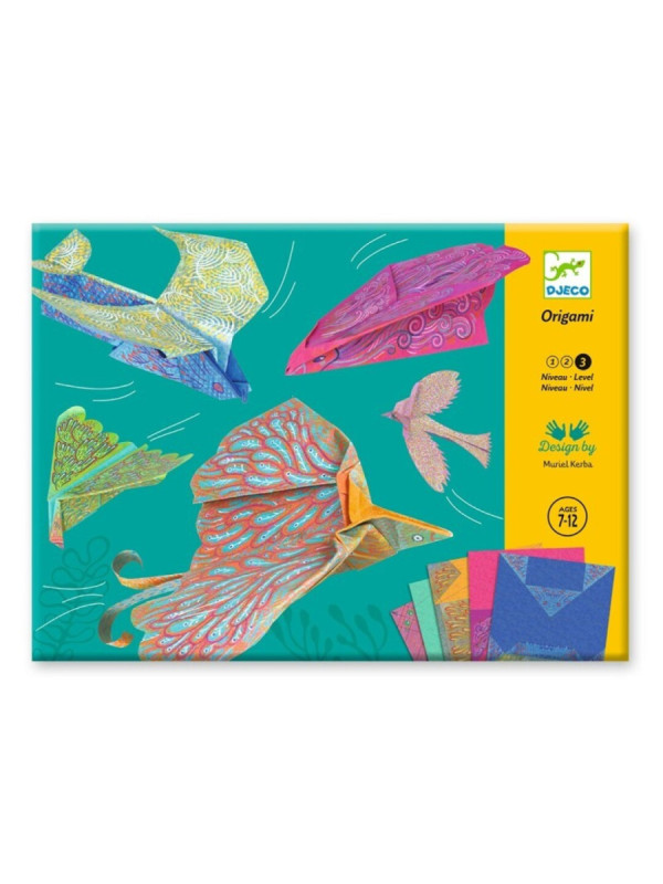 Papiroflexia Origami Pájaros DJECO