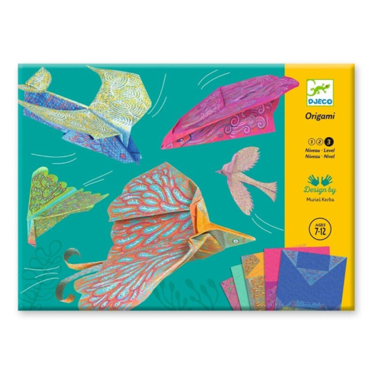 Papiroflexia Origami Pájaros DJECO