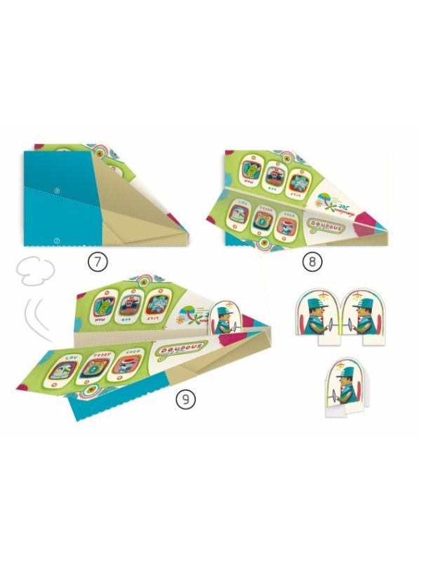 Papiroflexia Origami aviones 