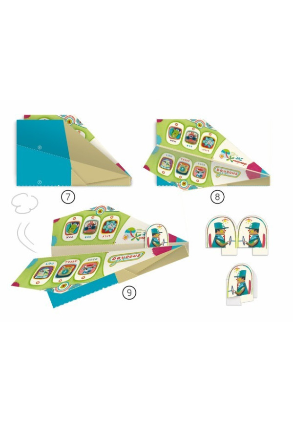 Papiroflexia Origami aviones 