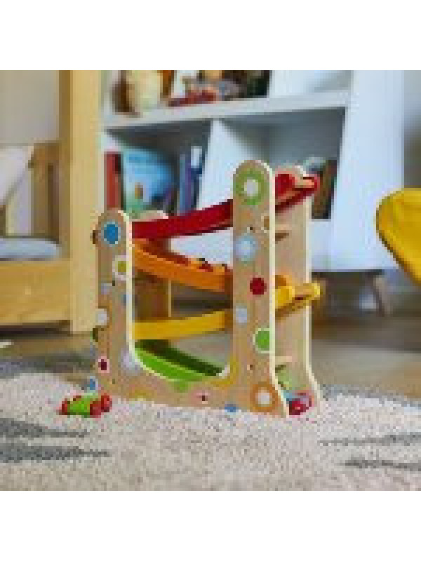 Pista de carreras con 3 coches GOKI