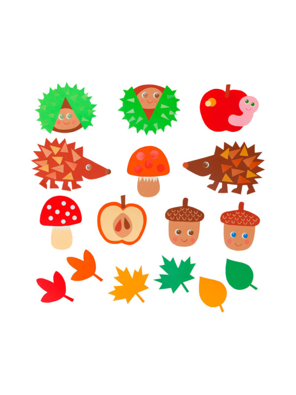 Set Creativo - Aprender a Cortar Amigos de las Castañas HABA