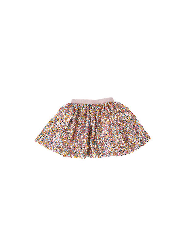 FALDA DE LENTEJUELAS TALLA 4-6 AÑOS GREAT PRETENDERS