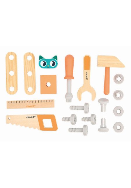 BRICO'KIDS - CAMIÓN DE TIRAR BRICOLAJE JANOD