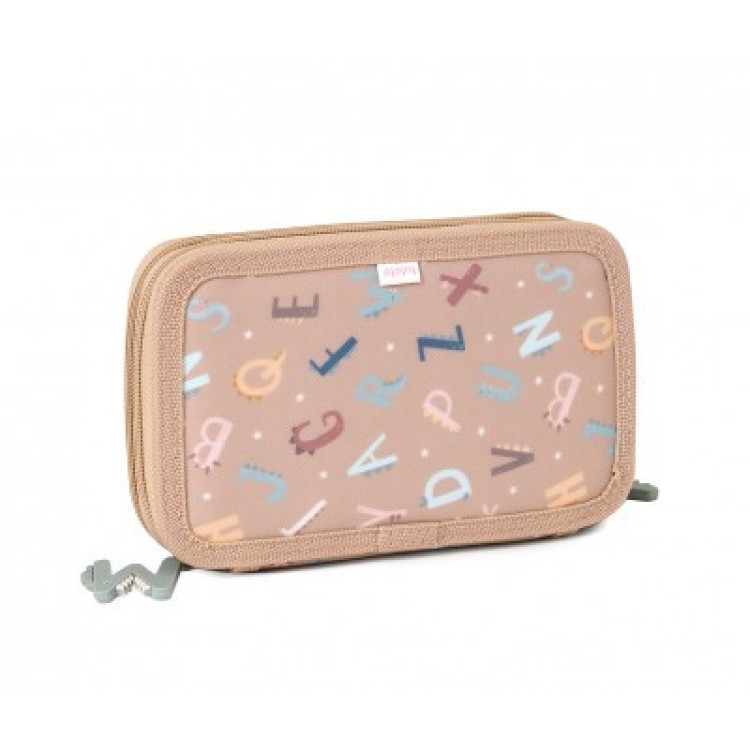 Estuche Plumier Doble Funny Letters