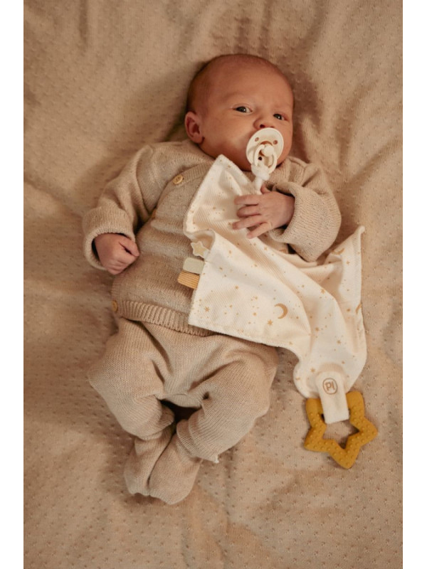 DOUDOU CON MORDEDOR NEWBORN NATURALS  LITTLE DUTCH