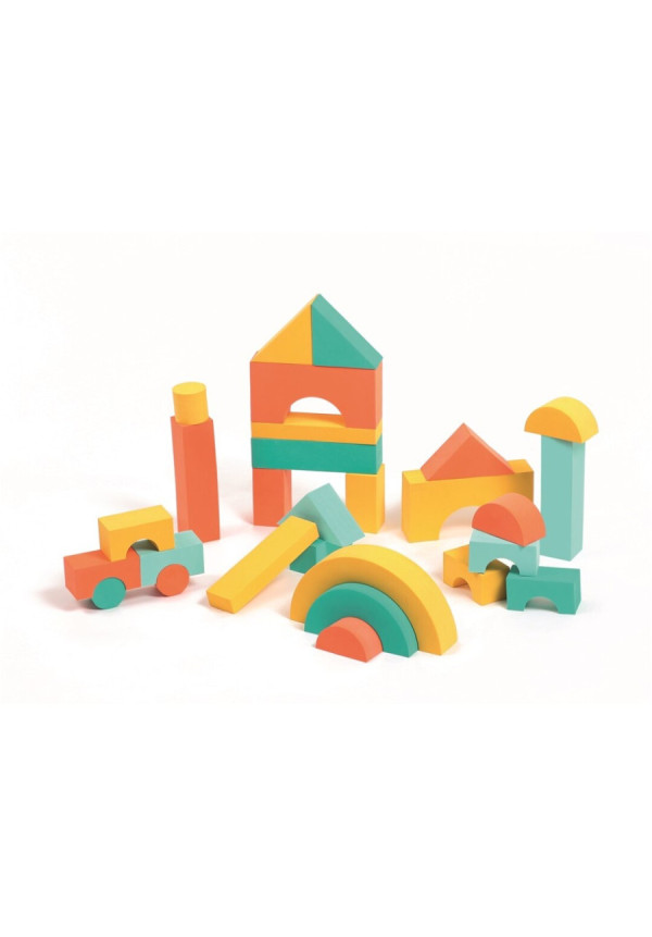 Conjunto construcción espuma Ludi