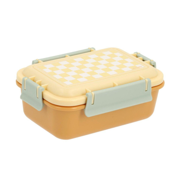 Caja Almuerzo Bento Yellow Chess Monnëka