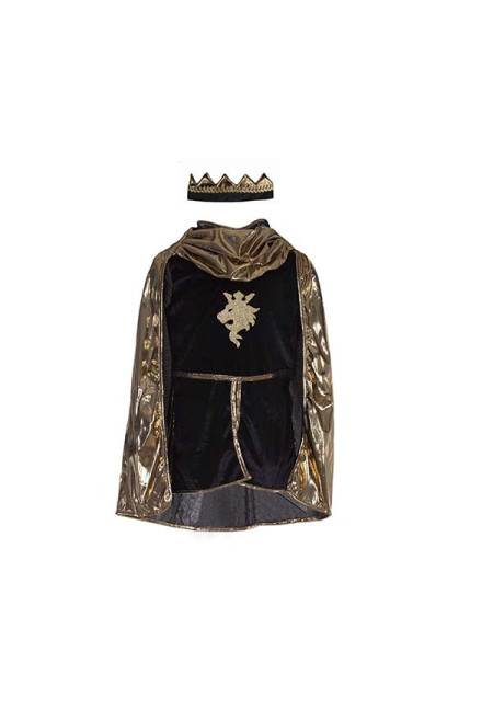 Caballero Dorado con Capucha TALLA 5-6 GREAT PRETENDERS
