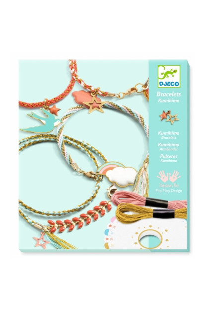 Pulseras Kumihimo Celeste DJECO