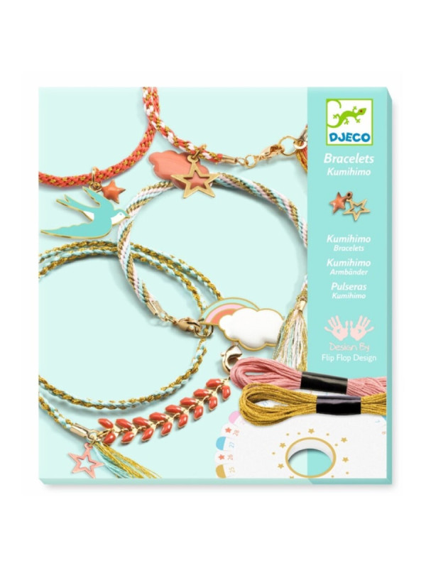 Pulseras Kumihimo Celeste DJECO