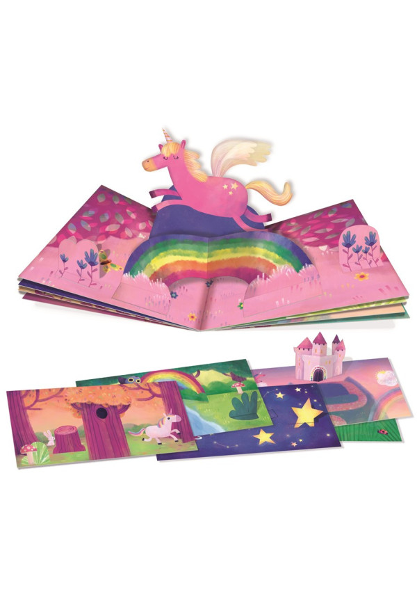 Crea tu Pop-up - Unicornios LUDATTICA