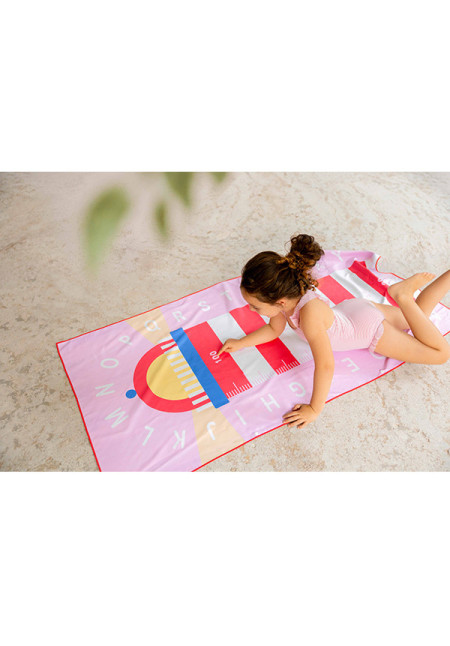 TOALLA TALLA  M EN MicrofibrA Lighthouse Cherry 140 x 70 cm QUUT