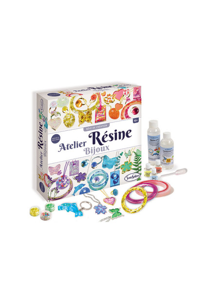 Atelier de joyas con resina SENTOSPHERE