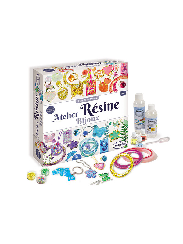 Atelier de joyas con resina SENTOSPHERE