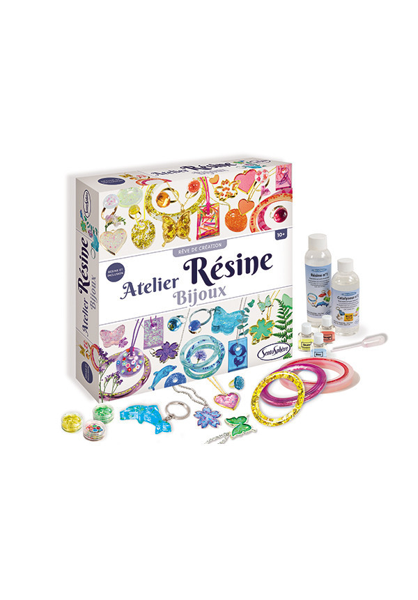Atelier de joyas con resina SENTOSPHERE