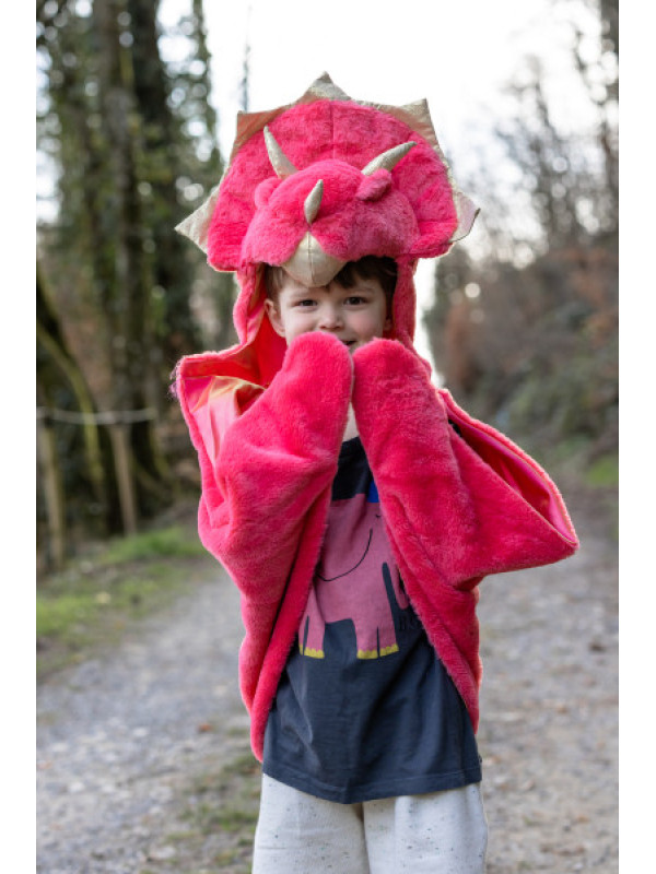 Capa Triceratops Cuddle TALLA 2-4 AÑOS GREAT PRETENDERS