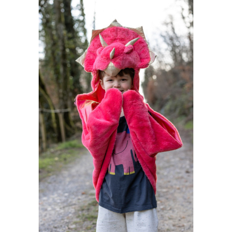 Capa Triceratops Cuddle TALLA 2-4 AÑOS GREAT PRETENDERS