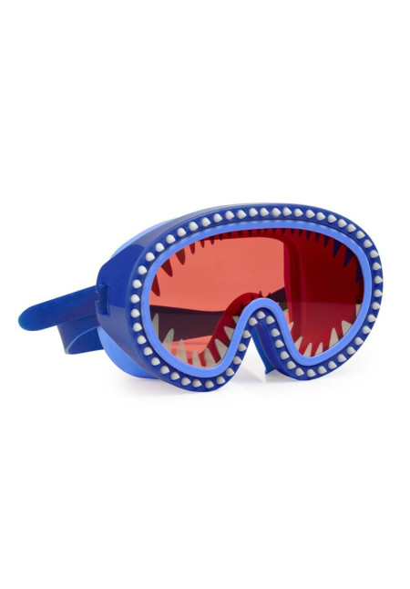 GAFAS DE NATACION SHARK ATTACK MASK-NIBBLES RED LENS BLING20