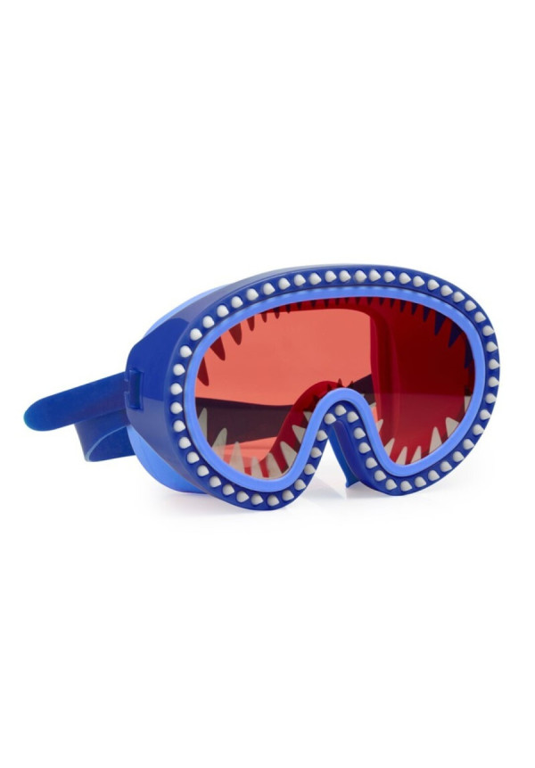 GAFAS DE NATACION SHARK ATTACK MASK-NIBBLES RED LENS BLING20