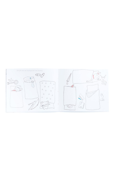 Cuaderno para colorear Mercredi MOULIN ROTY