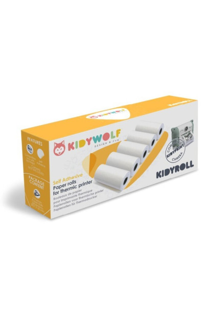 Papel adhesivo (5 rollos) KIDYWOLF