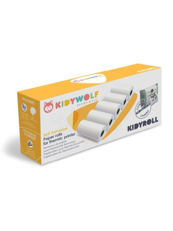 Papel adhesivo (5 rollos) KIDYWOLF