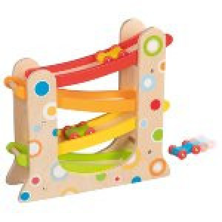 Pista de carreras con 3 coches GOKI