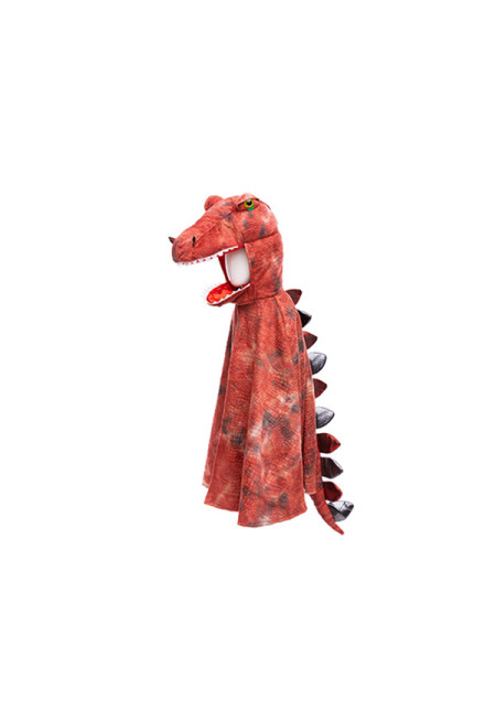 Capa grandasaurus T-rex rojo TALLA 4-6 GREAT PRETENDERS