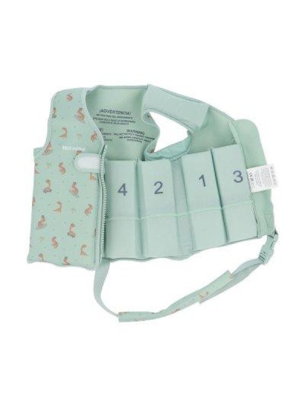 Chaleco Flotador Aprendizaje Cool Dinos  TALLA 1-2 AÑOS