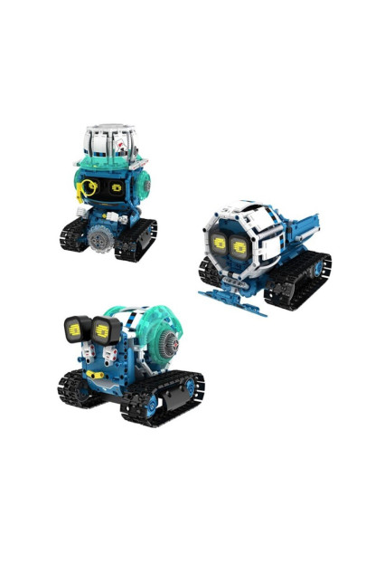 iMMaster Robot azul con paneles 3 en 1 - 494 pzas.