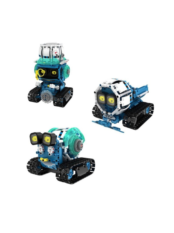 iMMaster Robot azul con paneles 3 en 1 - 494 pzas.