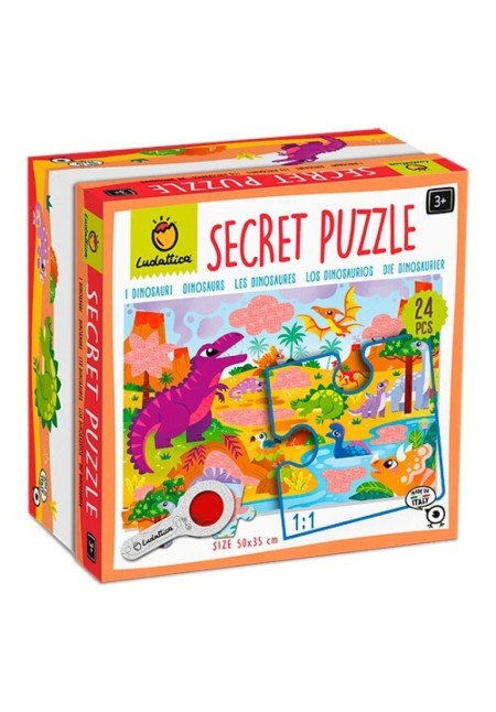 Secret Puzzle - Dinosaurios LUDATTICA