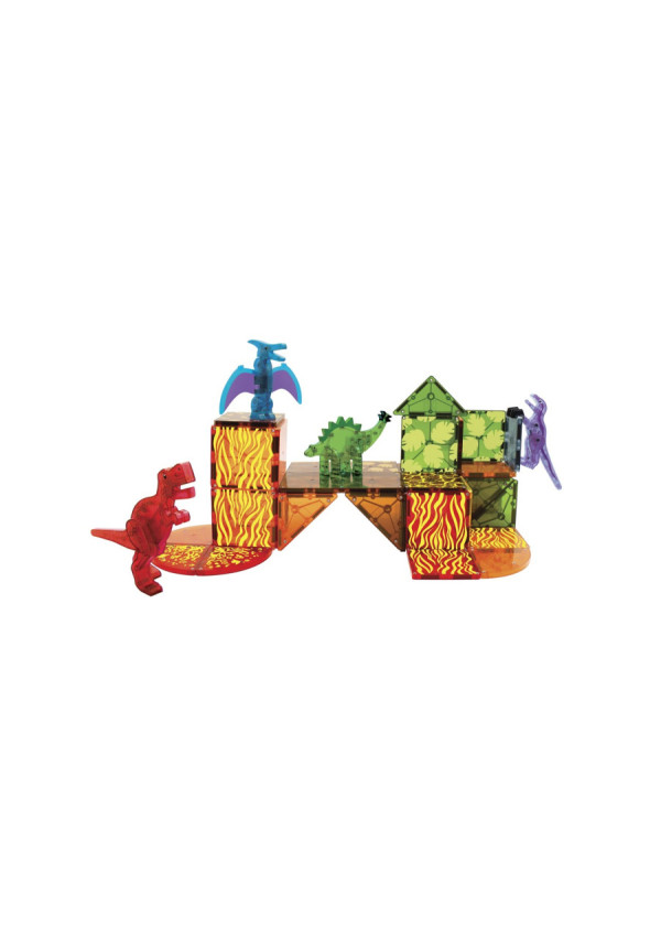 MAGNA-TILES Dino World 40 Piece Set